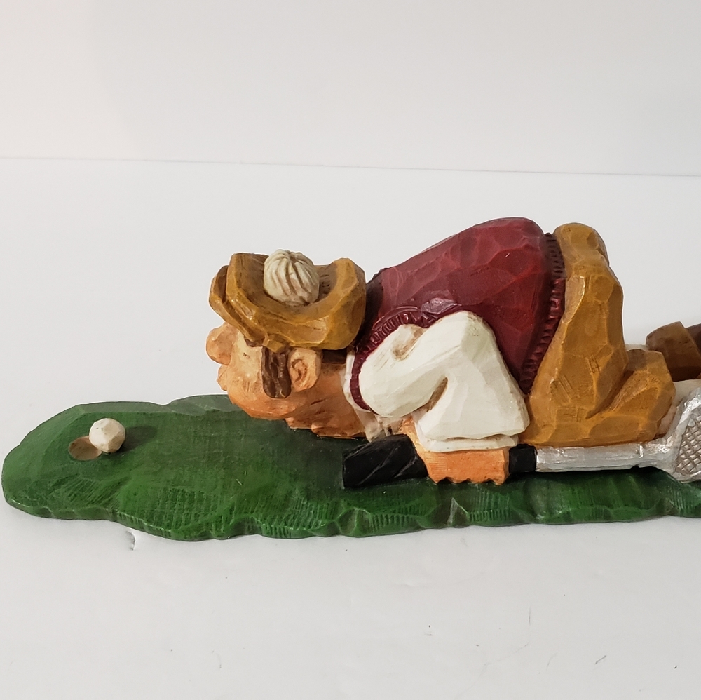 David Fryman " A Little Help " Golf Figurine